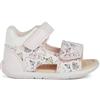 Geox B Sandal Tapuz Girl, Sandali Bimba 0-24, Rosa Multicolore, 25 EU
