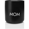 hoppala oops Giftandprint Tazza Nera per Mamma Senza Manico, Regali per la Mamma, Festa della Mamma, Regalo per la Mamma, Tazza con Scritta, Tazza da caffè Senza Manico, Tazza da caffè Minimalista, Ceramica,