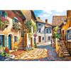 MEIYUDA 5D Diamond Painting Kit Completo Vista Strada, Pittura Diamante per Bambini Diamond Painting Paesaggio, Fai-da-te Diamond Painting DIY Strass Ricamo a Punto Croce Decorazione per Casa 40x30cm