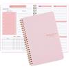 Moseem to Do List Planner Notebook A5, pianificatore giornaliero, pianificatore di abitudini con pianificazione di 52 settimane, per il lavoro universitario ADHD Planner