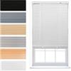 FURNISHED Tende veneziane in PVC Trimmable Window Home Office Blind Novità - Bianca 45 x 150 cm
