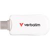 Verbatim Pen Drive 128GB Verbatim Plectra USB-C 3.2 Bianco [30229]
