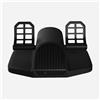 Honeycomb Pedali Honeycomb Charlie del timone aeronautico per PC/MAC/Xbox Nero/Rosso [NO]