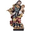 DRW Statuina San Jose con bambino in resina dipinta a mano stile movimento 14 cm