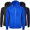 Felpa Uomo Con Cappuccio Cotone Leggero Maglia Zip Primavera Estate Sport VEQUE