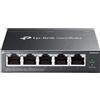 TP-LINK SWITCH 5P LAN Gigabit PoE+ TP-LINK ES205GP Easy Managed 4P Gigabit PoE (integ,contr.Omada SDN) - ES205GP