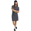 GANT Stripe Shield SS Pique Polo Dress Vestito, Blu-Evening Blue, XL Donna