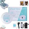 Kouamor Ionic Foot Spa 2.0, disintossicante professionale per pediluvio, massaggiatore per piedi con riscaldatore, disintossicazione del corpo, rilassamento e sollievo dallo stress