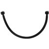 Tycner 40cm 3/8 x 3/8 Inch BSP Nero Nylon Intrecciato Tubo Flessibile Sciacquone