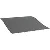 Outsunny Telo di Ricambio per Pergola da Giardino 3x3 m con 16 Fori di Drenaggio, 297x297 cm, Grigio