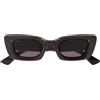 Gucci Occhiali da Sole GG1827S 004 Marrone/Viola Donna