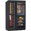 KLIMAITALIA Espositore vino due zone - Armadio per salumi e formaggi - cm 106,5 x 70 x 180,4 h