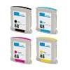 Hp Cartuccia Compatibile per HP 88XL C9396A C9391A C9392A C9393A Nero ML69 Colori ML28, C9393A Giallo ML28