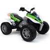 Colibrì Quad Elettrico Per Bambini con Batteria 24V, Ruote EVA, Due Velocita, Marcia Indietro, Luci LED, Velocita Massima 10km/h, Dimensioni Prodotto Montato 118x77x74cm