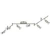 Eglo LED Plafoniera Buzz-LED, lampada da soffitto a 6 fiamme, faretti in