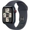 Apple Watch SE GPS + Cellular 40mm Cassa Alluminio Mezzanotte con Mezzanotte Sport Band - M/L"