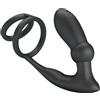 Pretty Love Emoni Penis Ring & Prostate Massager Black