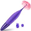 SuperLove Spiral Oscillation High Frequency Clitoral Stimulator Purple