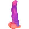 SuperLove Horse Dildo Liquid Silicone Purple