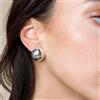 ROSSI ITALIA Srls FARMA BIJOUX ORECCHINI SEMISFERA SILVER