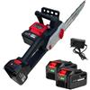 WYLBi Motosega Elettrica a Batteria da 16 Pollici 1600W doppia batteria da 4.0Ah