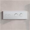 Fortis termostatico, 2 uscite, installazione orizzontale, per corpo incasso Blocco, 50712THPC, Blocco cromo [Rubinetteria Bagno > Rubinetteria Doccia]
