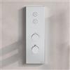 Fortis termostatico, 2 uscite, installazione verticale, per corpo incasso Blocco, 50722THPC, Blocco cromo [Rubinetteria Bagno > Rubinetteria Doccia]