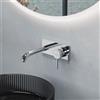 Fortis round plate rubinetto lavabo a parete, per corpo incasso Toya, 7820820PC, Brera; Toya cromo [Rubinetteria Bagno > Rubinetteria Lavabo]