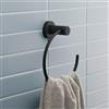 Duravit D-Code anello portasciugamani, 0099214600, D-Code nero opaco [Accessori Bagno > Portasciugamani]