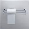 Duravit D-Code mensola portasciugamani, 0099251000, D-Code cromo [Accessori Bagno > Portasciugamani]