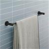 Duravit D-Code barra portasciugamani, 0099244600, D-Code nero opaco [Accessori Bagno > Portasciugamani]