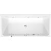 Duravit D-Code vasca idromassaggio rettangolare, 760672000JP1000, D-Code bianco [Vasche Idromassaggio > Vasche Idromassaggio Rettangolari]