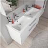 Duravit D-Code lavabo doppio, 24001200002, D-Code bianco [Lavabi > Lavabi Doppi]
