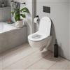 Duravit D-Code WC sospeso a parete, 2513090021, D-Code bianco [WC > WC Sospesi]