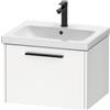 Duravit D-Code mobile sottolavabo, 1 scomparto estraibile, DC46650BD180000, D-Code [Mobili da Bagno > Mobili Lavabo]