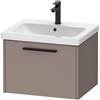 Duravit D-Code mobile sottolavabo, 1 scomparto estraibile, DC46650BD430000, D-Code [Mobili da Bagno > Mobili Lavabo]