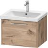 Duravit D-Code mobile sottolavabo, 1 scomparto estraibile, DC4665010550000, D-Code [Mobili da Bagno > Mobili Lavabo]