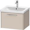 Duravit D-Code mobile sottolavabo, 1 scomparto estraibile, DC4665010910000, D-Code [Mobili da Bagno > Mobili Lavabo]