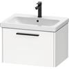 Duravit D-Code mobile sottolavabo, 1 scomparto estraibile, DC46660BD180000, D-Code [Mobili da Bagno > Mobili Lavabo]