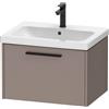 Duravit D-Code mobile sottolavabo, 1 scomparto estraibile, DC46660BD430000, D-Code [Mobili da Bagno > Mobili Lavabo]