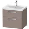 Duravit D-Code mobile sottolavabo, 2 scomparti estraibili, DC4671010430000, D-Code [Mobili da Bagno > Mobili Lavabo]