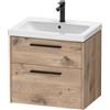 Duravit D-Code mobile sottolavabo, 2 scomparti estraibili, DC46710BD550000, D-Code [Mobili da Bagno > Mobili Lavabo]