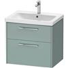 Duravit D-Code mobile sottolavabo, 2 scomparti estraibili, DC4671010HG0000, D-Code [Mobili da Bagno > Mobili Lavabo]