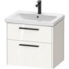 Duravit D-Code mobile sottolavabo, 2 scomparti estraibili, DC46710BD220000, D-Code [Mobili da Bagno > Mobili Lavabo]