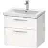 Duravit D-Code mobile sottolavabo, 2 scomparti estraibili, DC4671010220000, D-Code [Mobili da Bagno > Mobili Lavabo]