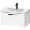 Duravit D-Code mobile sottolavabo, 1 scomparto estraibile, DC46670BD180000, D-Code [Mobili da Bagno > Mobili Lavabo]