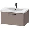 Duravit D-Code mobile sottolavabo, 1 scomparto estraibile, DC46670BD430000, D-Code [Mobili da Bagno > Mobili Lavabo]