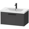Duravit D-Code mobile sottolavabo, 1 scomparto estraibile, DC46670BD490000, D-Code [Mobili da Bagno > Mobili Lavabo]