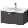 Duravit D-Code mobile sottolavabo, 1 scomparto estraibile, DC4667010490000, D-Code [Mobili da Bagno > Mobili Lavabo]