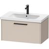 Duravit D-Code mobile sottolavabo, 1 scomparto estraibile, DC46670BD910000, D-Code [Mobili da Bagno > Mobili Lavabo]